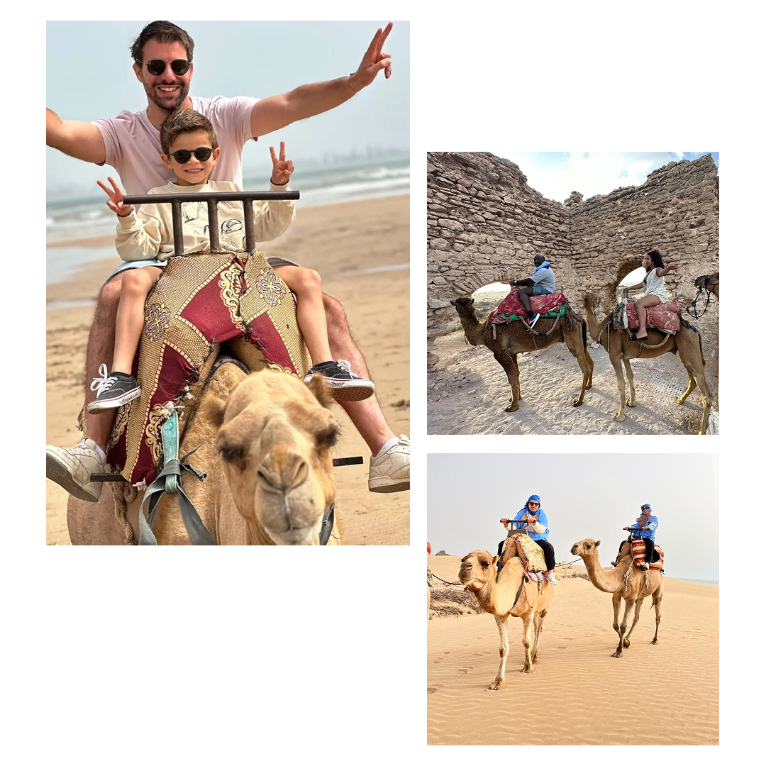 Camel ride Essaouira adventure